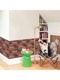 30pcs Waterproof 3D Faux Brick Wall Panels Peel and Stick, Self Adhesive Wall Panels