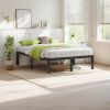 Heavy Duty Metal Platform Bed Frame with Under-Bed Storage, No Box Spring Needed, Easy Assembly, Noise-Free, Non-Slip Design