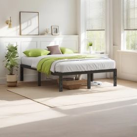 Heavy Duty Metal Platform Bed Frame with Under-Bed Storage, No Box Spring Needed, Easy Assembly, Noise-Free, Non-Slip Design