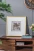 23.6x23.6" Remi Agate Shadow Box Wall Art