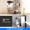 Modern Storage Shelf with 4 Compartments & Metal Legs, Freestanding Organizer,Book Shelves Display Shelves for Living Room, Bedroom, Home Office