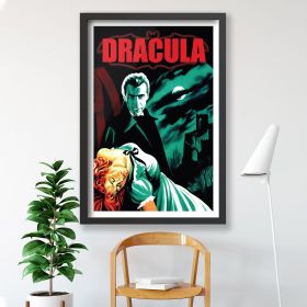 horror line dracula cover poster wall art (type: Poster, size: Portrait 24 x 36 inches)