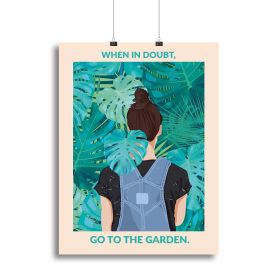 In Doubt Standard Wall Art Canvas Print or Poster (type: Poster Print, size: 12" x 8" / 30cm x 20cm approx)