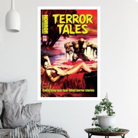 horror line terror tales vol 19 poster wall art (type: Poster, size: Portrait 16 x 24 inches)