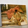 A favorite poet by Alma Tadema Canvas Print or Poster